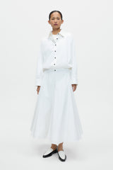 Bomber Shirt White