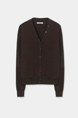 Merino Wool Button Cardigan