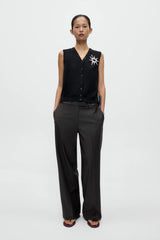 Merino Wool Button Waistcoat