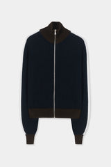 Merino Wool Sporty Cardigan