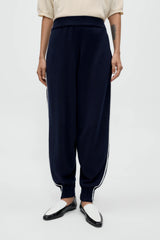 Organic Cotton Sporty Pants Navy