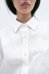 Flower Jacquard Shirt