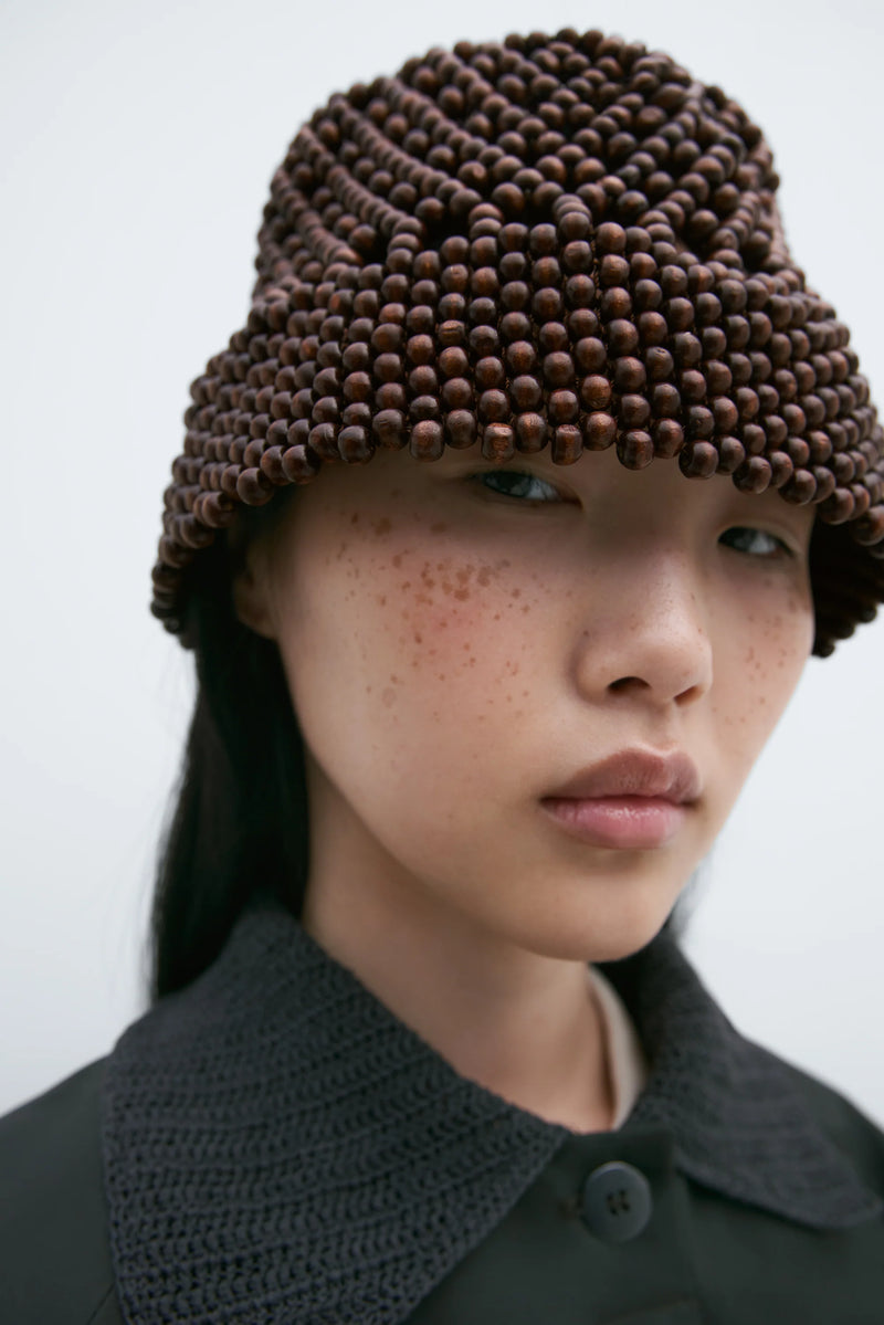 Wooden Beads Bucket Hat