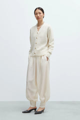 Baby Alpaca Cardigan Natural