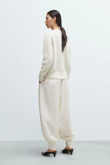 Baby Alpaca Cardigan Natural