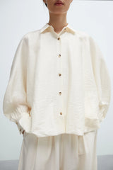 Balloon Shirt Marfil