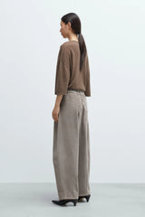 Corduroy Baggy Pants Cobblestone