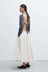 Technical Skirt White