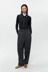 Silk & Wool Flecked Polo
