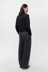 Silk & Wool Flecked Polo