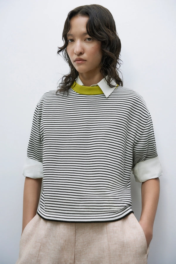 Cotton Striped T-shirt Lima