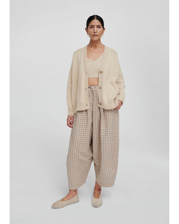 Checkered Maxi Pant - Nomad