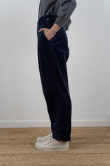 Reed Cord Trousers Navy