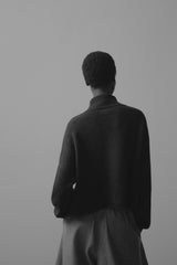 Wool and Alpaca Cardigan Grey