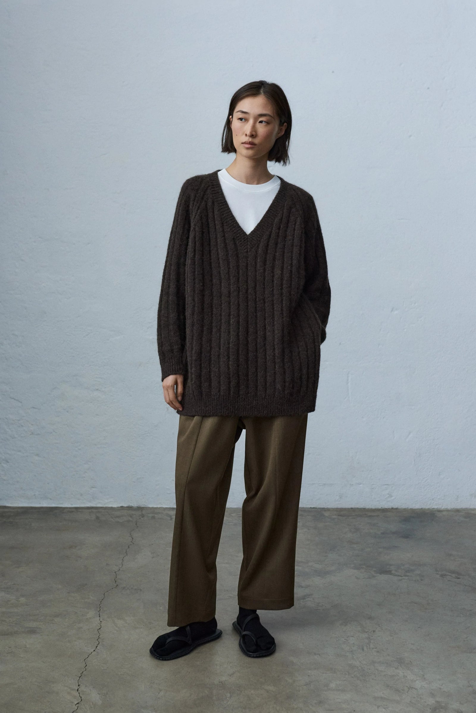 Baby v neck sweater sales