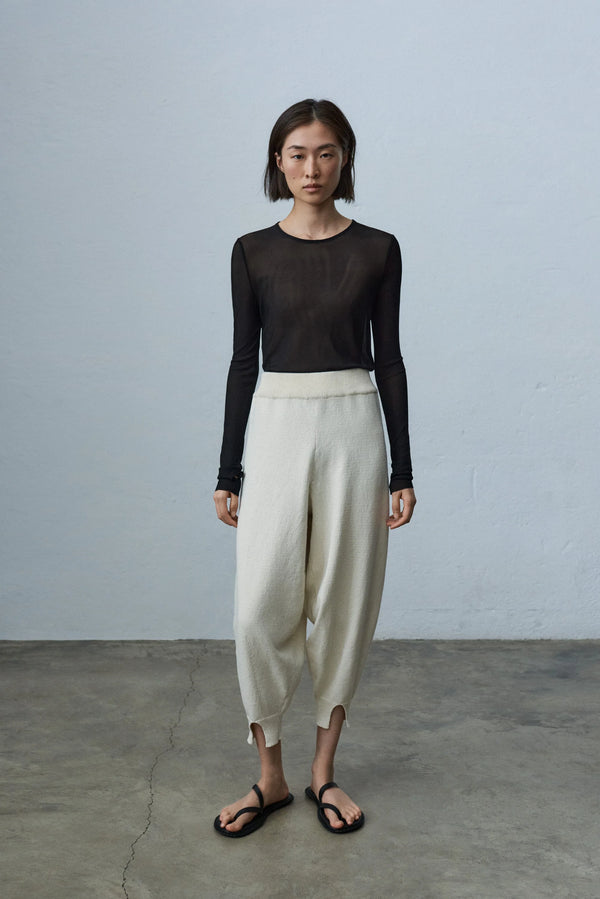 Knit Pants Natural